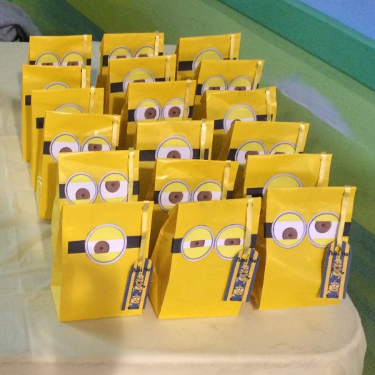 Mini Minion Goodie Bags